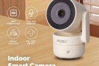 MOESTuya WiFi Indoor Pan/Tilt Smart Security Camera 4MP HD Infrared Night Vision Motion Sound Detection Monitor Panoramic Patrol