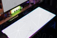 RGB XXL Computer Mouse Pad Gaming PC Accessories Large Mause Pad prism Sense of Science Rug LED Desk mat Keyboard Pad table mat