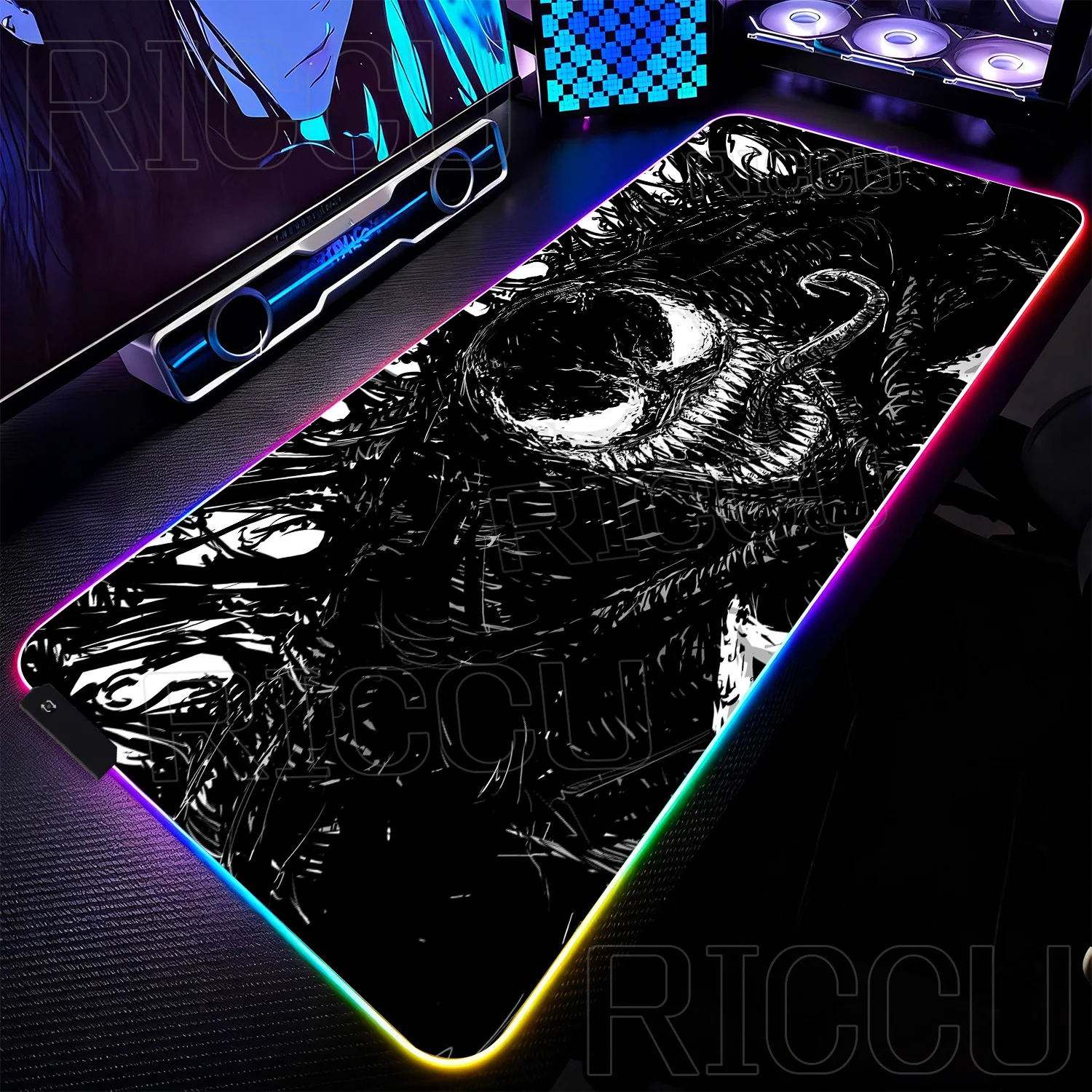 RGB 1000x500MM Marvel Large Mouse Pad Venom Computer Game PC Accessories LED expand Desk Mat Non Slip Printing Keyboard MousePad RGB 1000x500MM Marvel Large Mouse Pad Venom Computer Game PC Accessories LED expand Desk Mat Non Slip Printing Keyboard MousePad