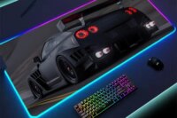 Cool and fashionable Car Large RGB Mouse Pad Gaming Mousepad LED Mousemat Luminous Desk Pads Gamer PC Keyboard Mats XL Table mat