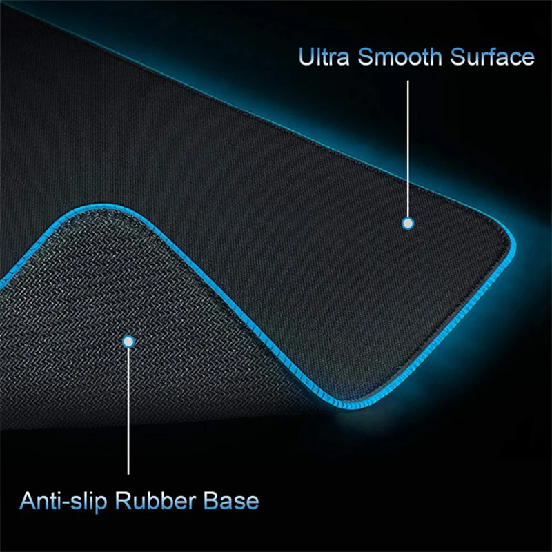 The Great Wave off Kanagawa RGB Gaming Mouse Pad Desk Mat LED Light Mousepad Artistic Computer Carpet With Backlit Mouse Pads The Great Wave off Kanagawa RGB Gaming Mouse Pad Desk Mat LED Light Mousepad Artistic Computer Carpet With Backlit Mouse Pads