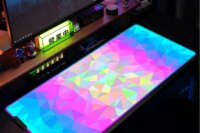 Xxl Mouse Pad Gaming Room Decoration Low Poly Desk Mat Mousepad Rgb Deskmat Big Mousepad LED PC Gamer Cabinet Accessories Office