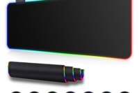 RGB LED Light Mousepad Waterproof Large Gaming Mouse Pad Gamer Mouse Carpet Big Mause Keyboard Pad PC Desk Play Mat with Backlit