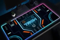 Tron Legacy Mouse Pad Anime Gaming Mouse Pad LED Table Pads Backlit Rubber Desktop XXL RGB Desk Mats