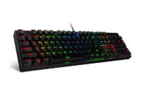 Redragon K582 SURARA RGB LED Backlit Mechanical Gaming Keyboard with 104 Keys-Linear and Quiet-Red Switches