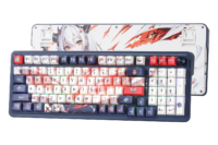Redragon K686 PRO SE 98 Keys Wireless Gasket RGB Gaming Keyboard, 3-Mode Anime Mechanical Keyboard w/Hot-Swap Socket
