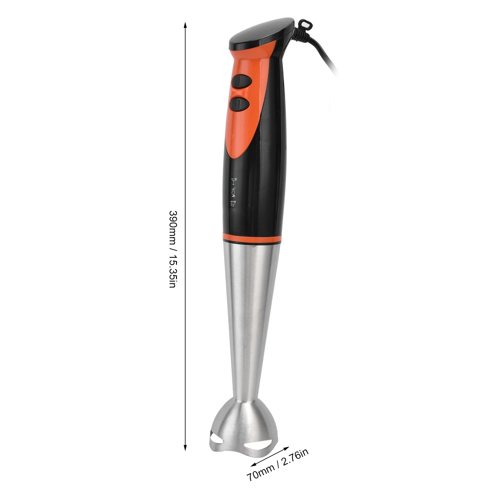 Electric Handheld Blender Food Mixer Eggbeater Food Processor Kitchen Appliance EU Plug 220V