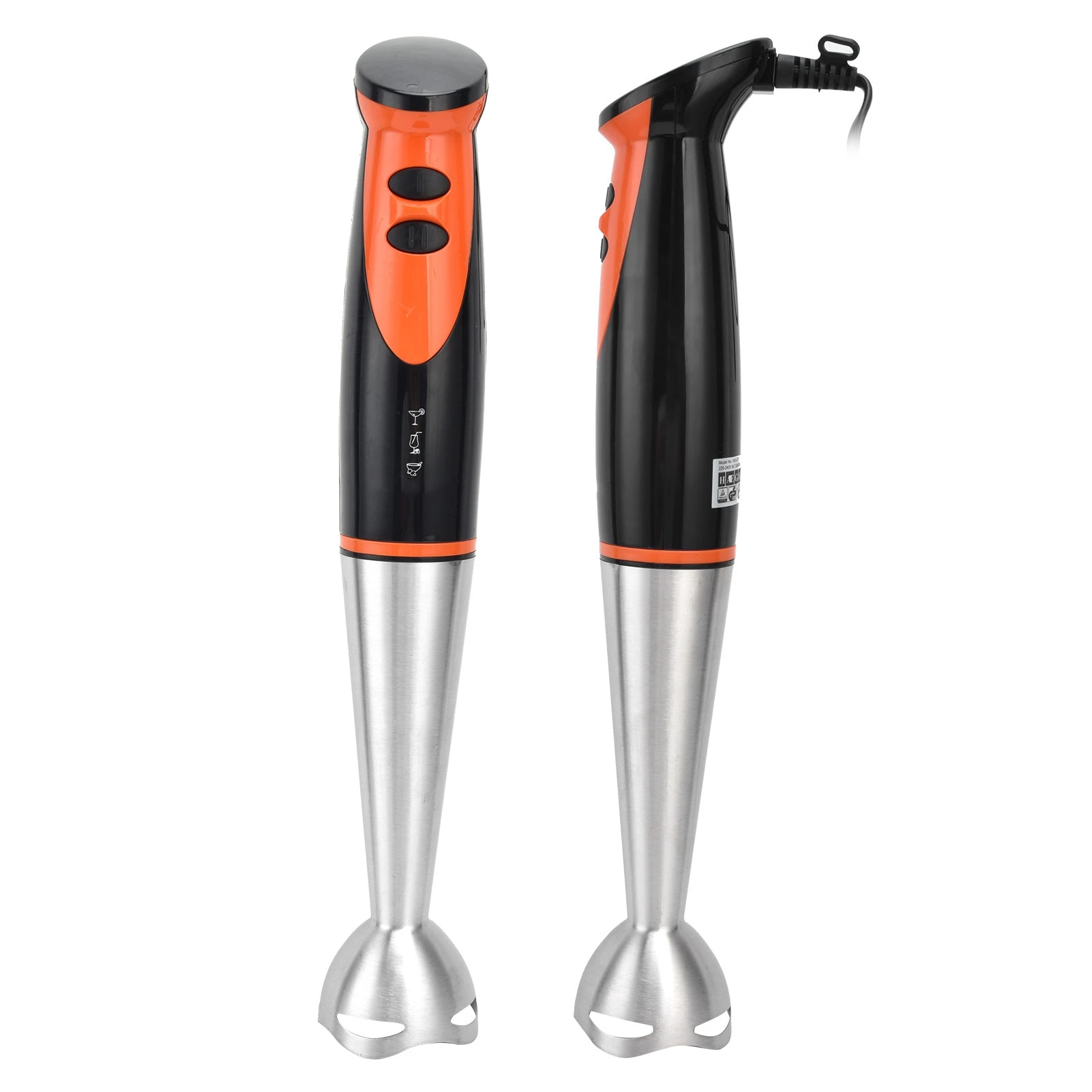 Electric Handheld Blender Food Mixer Eggbeater Food Processor Kitchen Appliance EU Plug 220V
