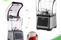1800ml Heavy-Duty Soundproof Food Mixer with Touch Screen Juice Ice Blender Mixer Juicer 2200W Power Food Processor Ice Smoothie