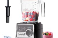 BioloMix 1500W Professional Blender With 2.6L BPA Free Jar With 6 Blades, 7 Preset Program for Smoothies, Shakes, Nut Milk