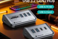 Yottamaster USB 3.2 Hub 4/7 Port 10/5Gbps Data Hub Portable Hard Drive Powered PD18W/60W SD/TF for PC PS4 Laptops Surface Mouse