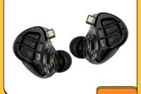 KZ ZAR Hybrid Driver In-ear Monitor 1DD + 7BA HiFi Headphones 2Pin Wired Headphones Music DJ Headphones Sports Gaming Earbud