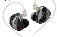 KZ Duonic in ear wired earphones Earphones with Super Stroke Three Magnetic Planar Driver earphone HM Acoustic Tuning HiFi IEM