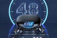 Lenovo Original LP75 TWS Bluetooth 5.3 Headphones Wireless Music Earphones LED Digital Display Noise Reduction Game Earbuds New