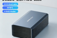 Acasis Dual Bay 3.5/2.5 Inch HDD/SSD Case 60TB External Hard Drive Enclosure SATA to USB Hard Disk Array with RAID Function