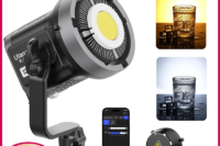 Ulanzi VL-120Bi VL-120C 120W V-Mount COB Video Light Wireless APP Control 2700K-6500K CRI>95 for Video Photography Studio
