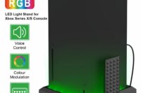 RGB Light Stand Station for Xbox Series X/S Console With 3 Ports USB Hub Colorful LED Base For Xbox Series X/S Game Accessories
