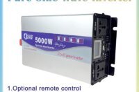 Pure Sine Wave Inverter 12v 110V 220v 4000W 5000W Power 12V 24V 48V 60V 72V Converter Solar Car Inverters  Remote Control