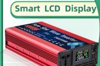 Pure Sine Wave Inverter DC 12V/24V/48V/60V/72V to AC 220V/110V 1000W 2000W 3000W 4000W 5000W Power Converter Car Solar Inverter