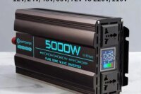 Pure Sine Wave Inverter DC 12V/24V/48V/60V/72V To AC 220V/110V 2000W 3000W 4000W 5000W-8000W Power Converter Car Solar Inverter