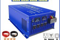 Pure Sine Wave Inverter 5KW 24V 220V Off Grid  Solar Converter 12V 36V 48V DC to 110V 130V 220V 230V 240V AC Home Appliance