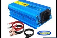LVYUAN Pure Sine Wave Inverter 2000W DC 12V 24V  to AC 110V 220V Continuous Power 2000W With LED Inverter