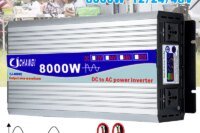 Inverter 12V 220V 3000W 4000W 6000W 8000W 24V Dc To 110V Ac Pure Sine Wave Voltage Converter Transformer Power Car Inverter