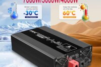 Car Inverter DC 12V to AC 220V 50HZ Pure Sinus Wave Powerful for Appliances Power Tools Computers PowerBank Converter Solar