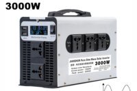 Pure Sine Wave Inverter 3000w Power DC 12V 24V 48V 60V 72V To AC 110V 220V Voltage 50/60HZ Converter Solar Car Inverter With LED