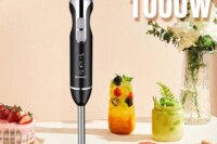 Home Portable Handheld Cooking Stick 1000W 5 in 1 Multi-function Blender Food Processor Small Baby Food Machine Meat Grinder