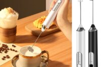 High Quality Wireless Electric Milk Frother Whisk Egg Beater USB Rechargeable Handheld Coffee Blender Milk Shaker Mixer Foamer