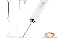 2 in 1 USB Rechargeable Electric Egg Beater Whisk Coffee Mixer Double Heads Milk Frothers Baking Stirrer Kitchen Gadgets