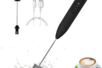 USB Rechargeable Electric Egg Beater 2 in 1 Whisk Coffee Mixer Double Heads Milk Frothers  Baking Stirrer Kitchen Gadgets