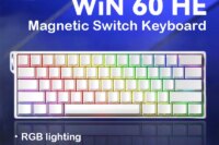 AULA WIN60 HE Wired Connection Magnetic Axis Keyboard RT Custom Mechanical Keyboard for E-sports Games 8K Polling Rate