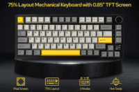 Ajazz AK820/AK820Pro Gaming Mechanical Keyboard Bluetooth 5.1/Wireless/wired  Custom Keyboard With Heat Exchange Sealed Button