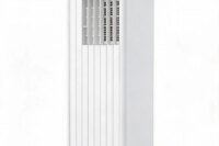 8,000 BTU Portable Air Conditioner, 3-in-1 AC Unit with Cooling, Dehumidifier & Fan, Fast Cooling for Rooms up to 350 Sq. Ft., Remote Control, 24H Timer, Sleep Mode, Window Kit Included, 115V, White