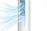 AIRPLUS 7500 BTU Portable Air Conditioner Cools 500 Sq. Ft. with Dehumidifier with Large Air Outlet Quiet for Bedroom