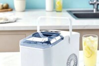 Fully automatic small ice maker, household ice maker, commercial ice maker for stalls, dormitory, family, mini ice maker