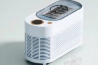 Yanace Portable Ice Maker Countertop Electric Ice Cube Machine for Home Kitchen Bar Party Easy Clean Perfect for Cocktails Drink