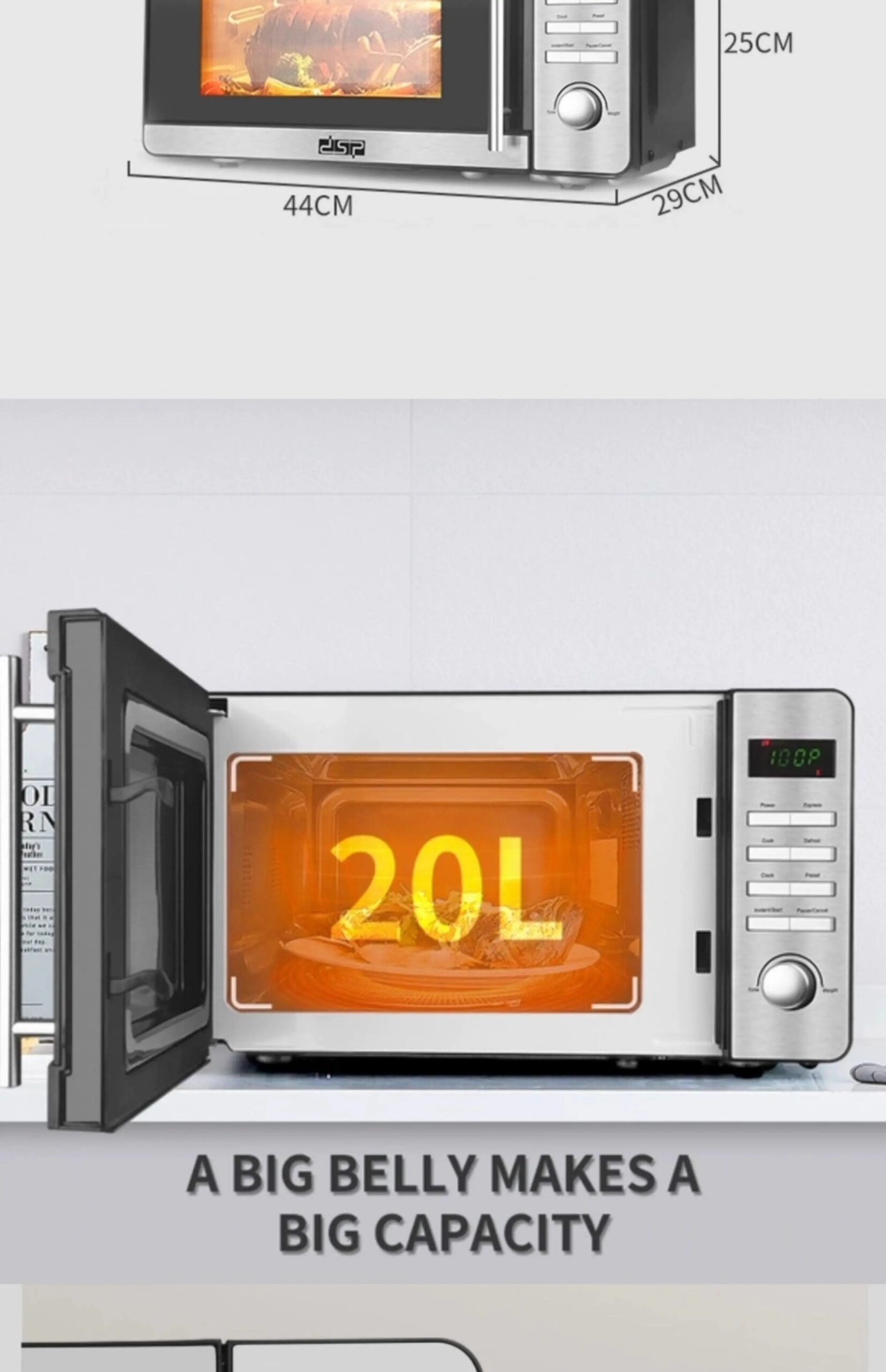 3English version microwave oven