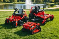 Robot Lawn Mower Automatic GPS with No Wire for 10000m² Large Commercial Lawns Robot Lawn Mower 10000m²
