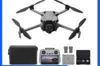 Open Box-DJI Drone with Camera Mini 5 Pro Fly More Combo with DJI RC 2,1-Inch CMOS, 4K Drone for Beginners with Omnidirectional Obstacle Sensing, ActiveTrack 360°, 225° Gimbal Rotation, 3 Batteries
