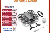 DJI NEO 2 Drones 4K With Camera Palm Takeoff & Landing Gesture Control Smooth Reliable Tracking Lightweight Foldable Mini Neo 2 DJI Drone All-Around Safety & Flexible Flight