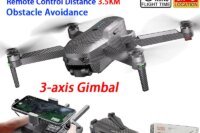 GLOBAL GD96 Professional Drone GPS 5G WIFI 3.5km FPV 3-axis Gimbal 4K Dual Camera Obstacle Avoidance Smart Follow Quadcopter
