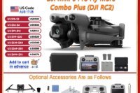 DJI Mini 5 Pro Fly More Combo Plus FPV Drone With Camera Strobe Light & Charger & Cleaning Kit Mini Drones 4k Professional Omnidirectional Obstacle Sensing ActiveTrack