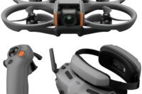 DJI Avata 2 Fly More Combo (1 Battery), FPV Drones with Camera for Adults 4K, Immersive Experience, Built-in Propeller Guard, Easy Flip/Roll, FAA Remote ID Compliant, POV Content Drone, Black
