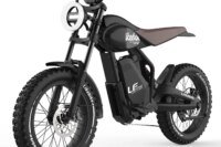 500W Fat Tire Electric Motorcycle for Adults 48V 15Ah Removable Battery 7 Speed Gear System E‑Bike for Commute Off Road Riding