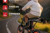 2000W Peak Electric Dirt Bike for Adults, 34MPH 48V 22.5AH Removable Battery E Dirt Motorcycle, Dual Hydraulic Suspension Off Road Electric Motorcycle