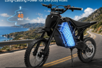 3000W Electric Dirt Bike for Adults, 48V 20.8Ah Battery 38MPH Off-Road E-Bike, 283Nm Torque Dual Suspension & Dual Disc Brake Electric Motorcycle (14/12" Tires)