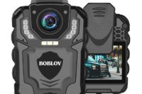 BOBLOV T5 1296P Body Camera Audio Recording Wearable Police Camera Law Enforcement Night Vision Loop Recording DVR Mini Camera